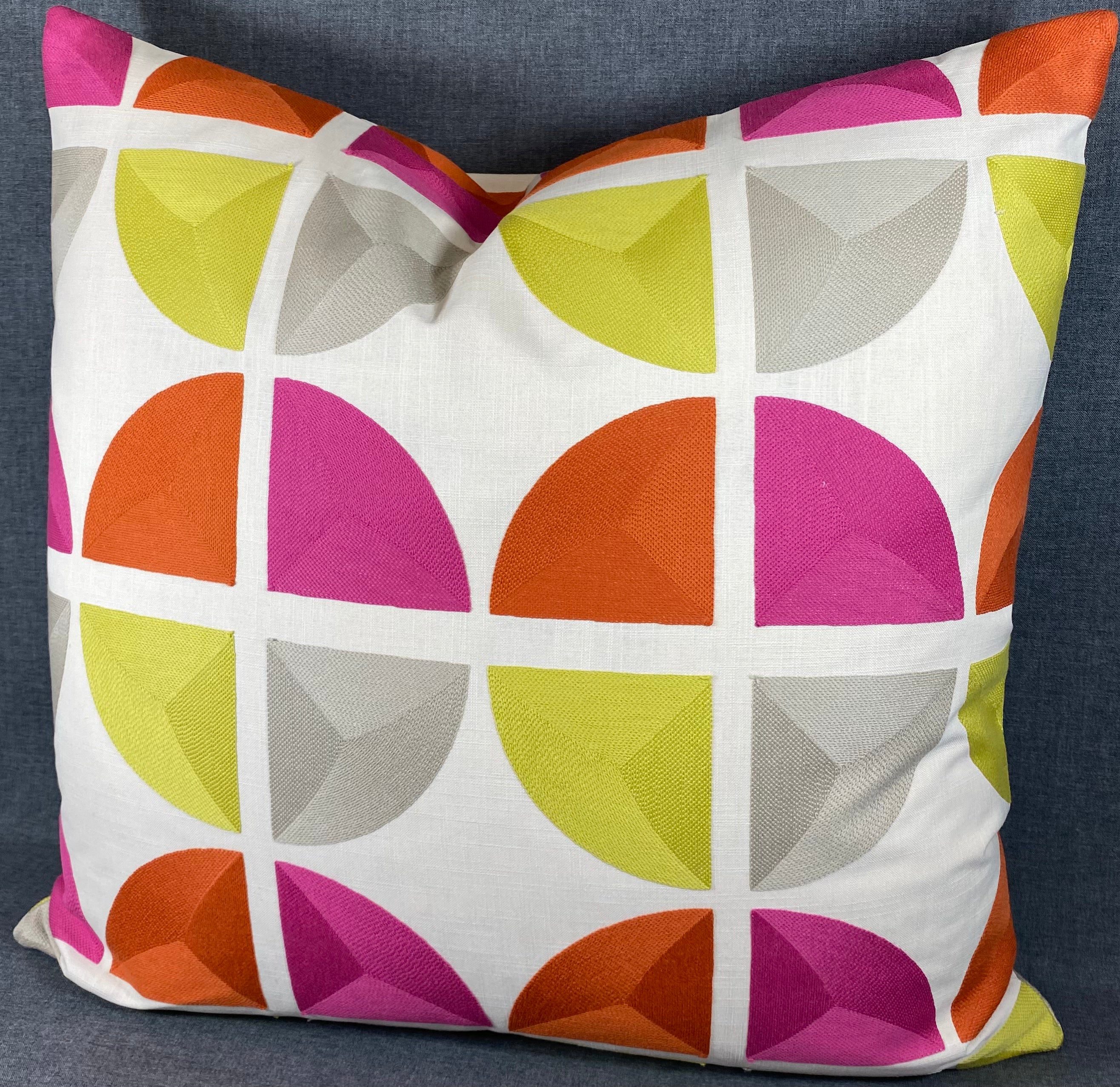 Luxury Pillow - 24” x 24” - Color Splash
