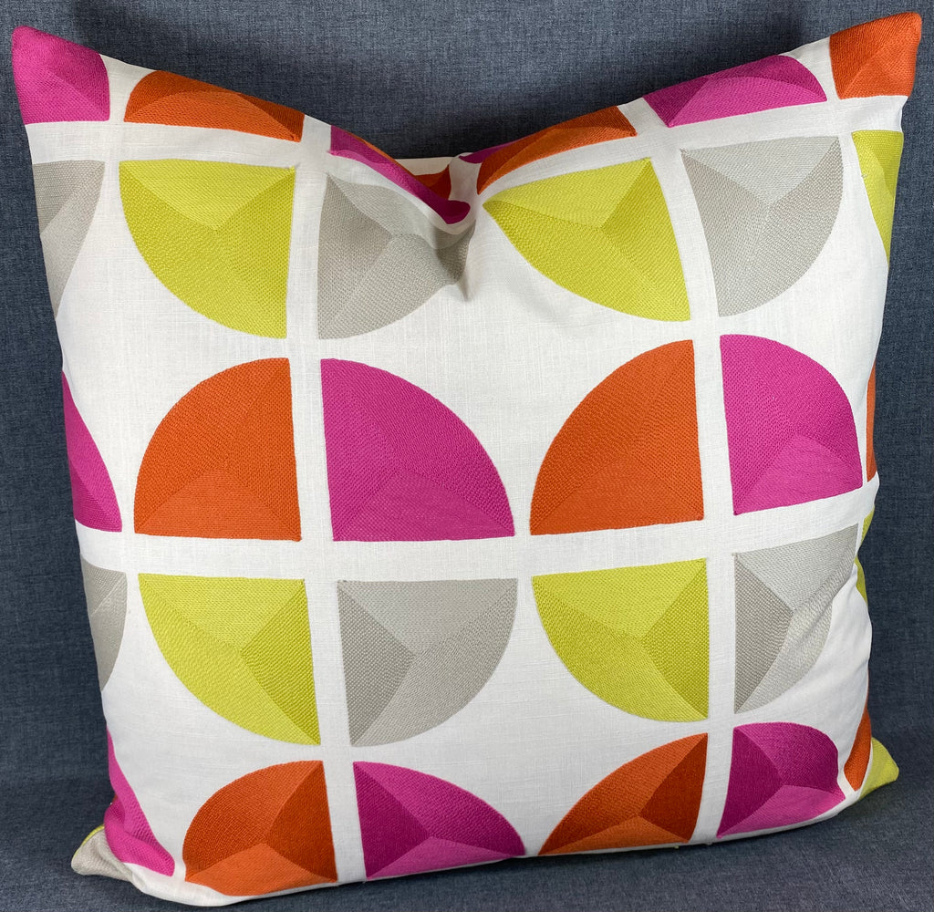 Luxury Pillow - 24” x 24” - Color Splash