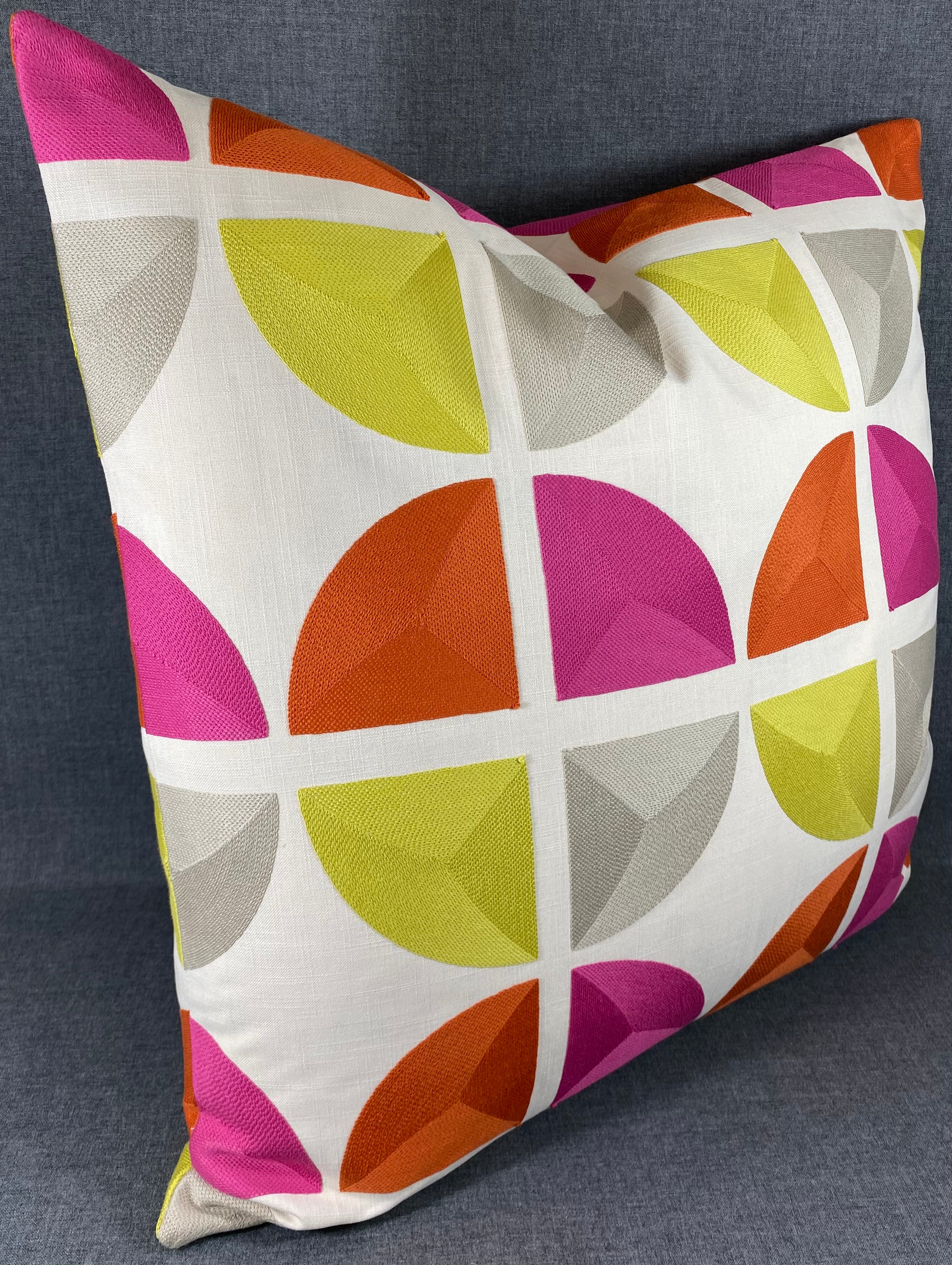 Luxury Pillow - 24” x 24” - Color Splash