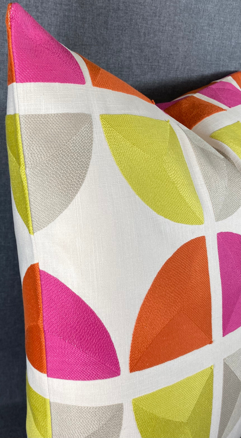 Luxury Pillow - 24” x 24” - Color Splash