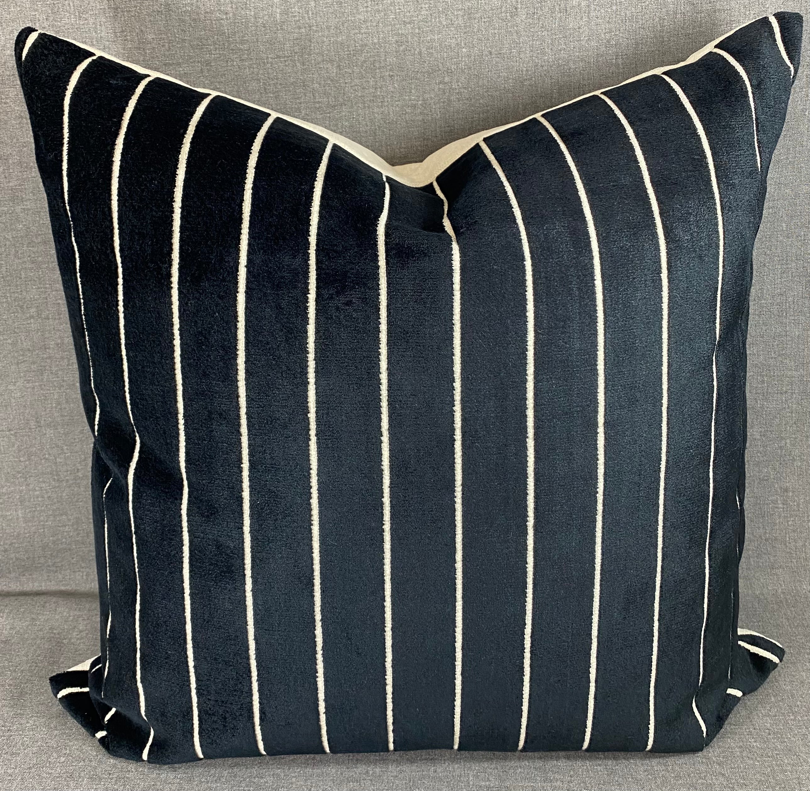 Luxury Pillow -  24" x 24" - Bizete Ebony
