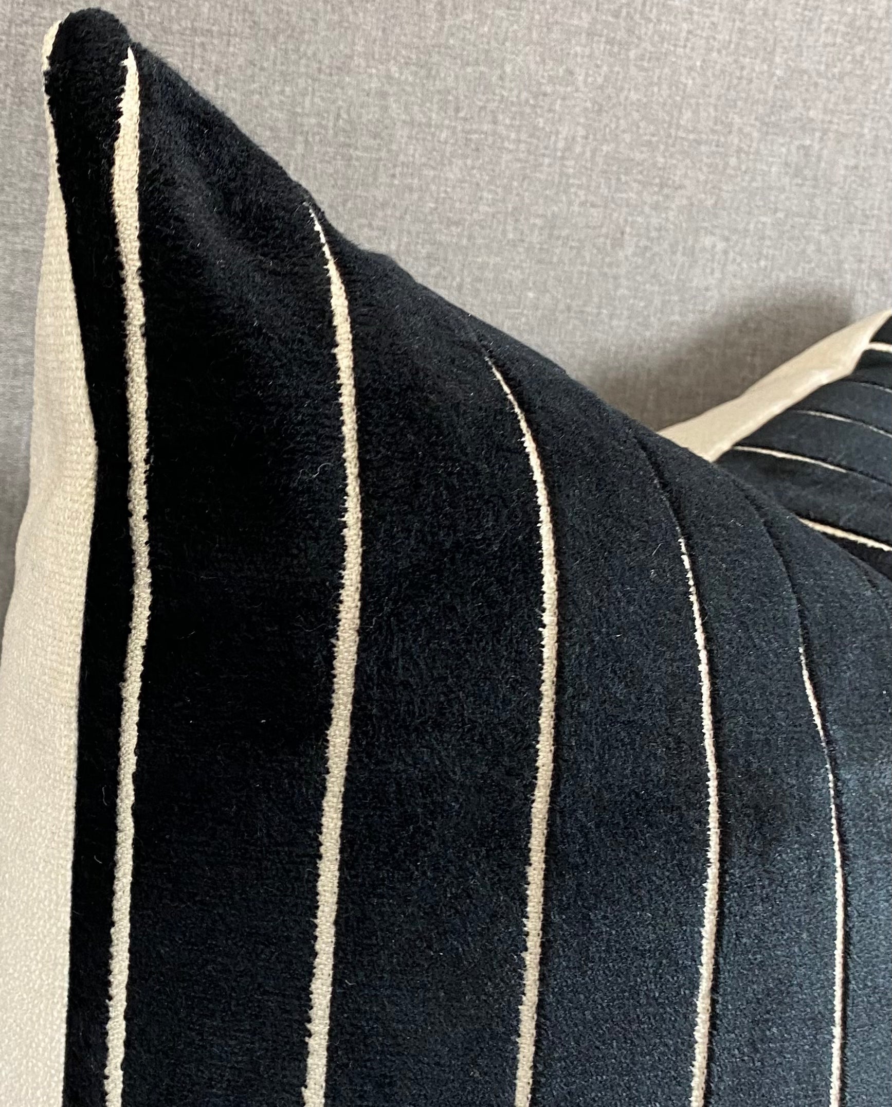 Luxury Pillow -  24" x 24" - Bizete Ebony