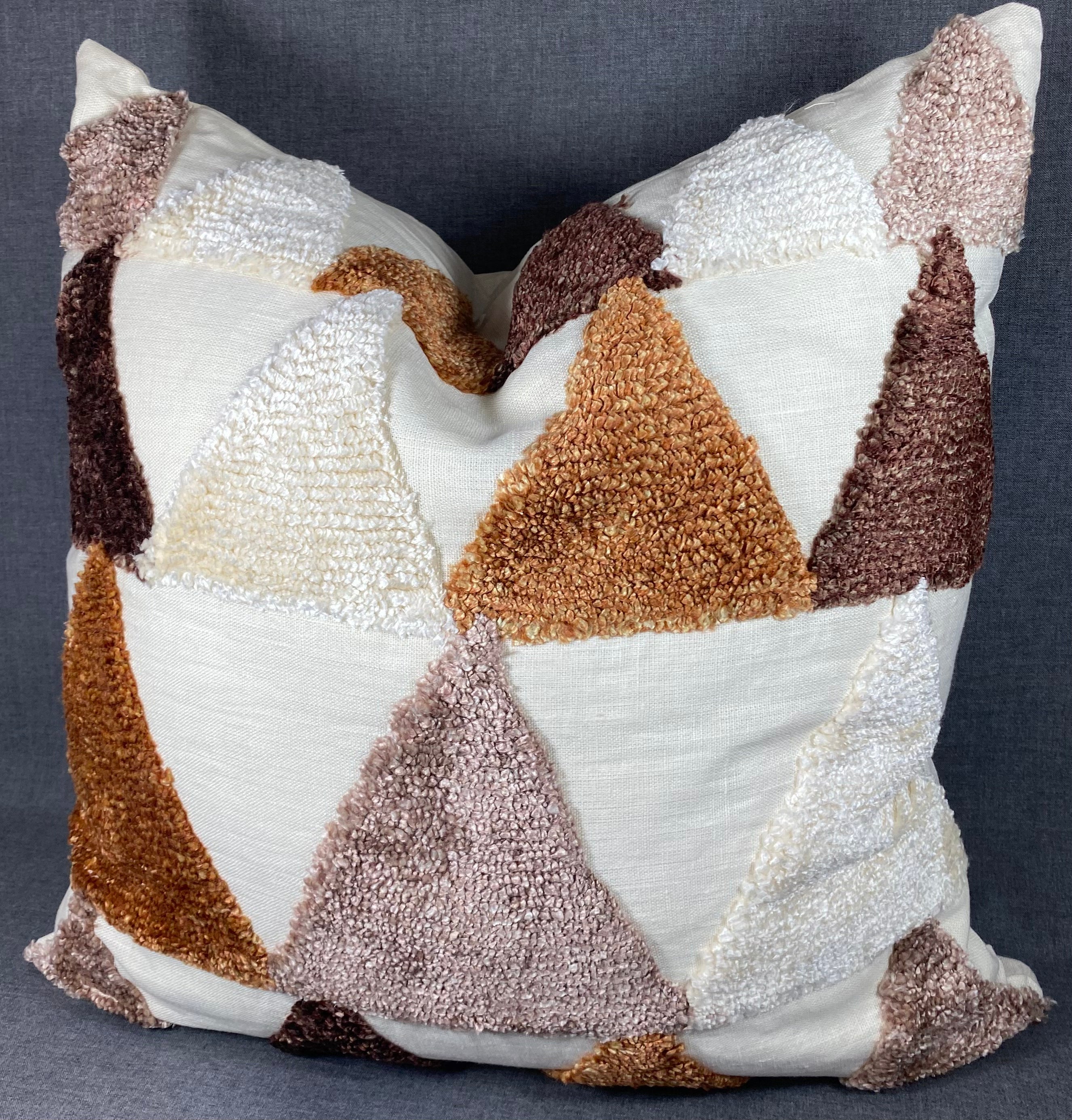 Luxury Pillow -  24" x 24" - Desert Pyramids