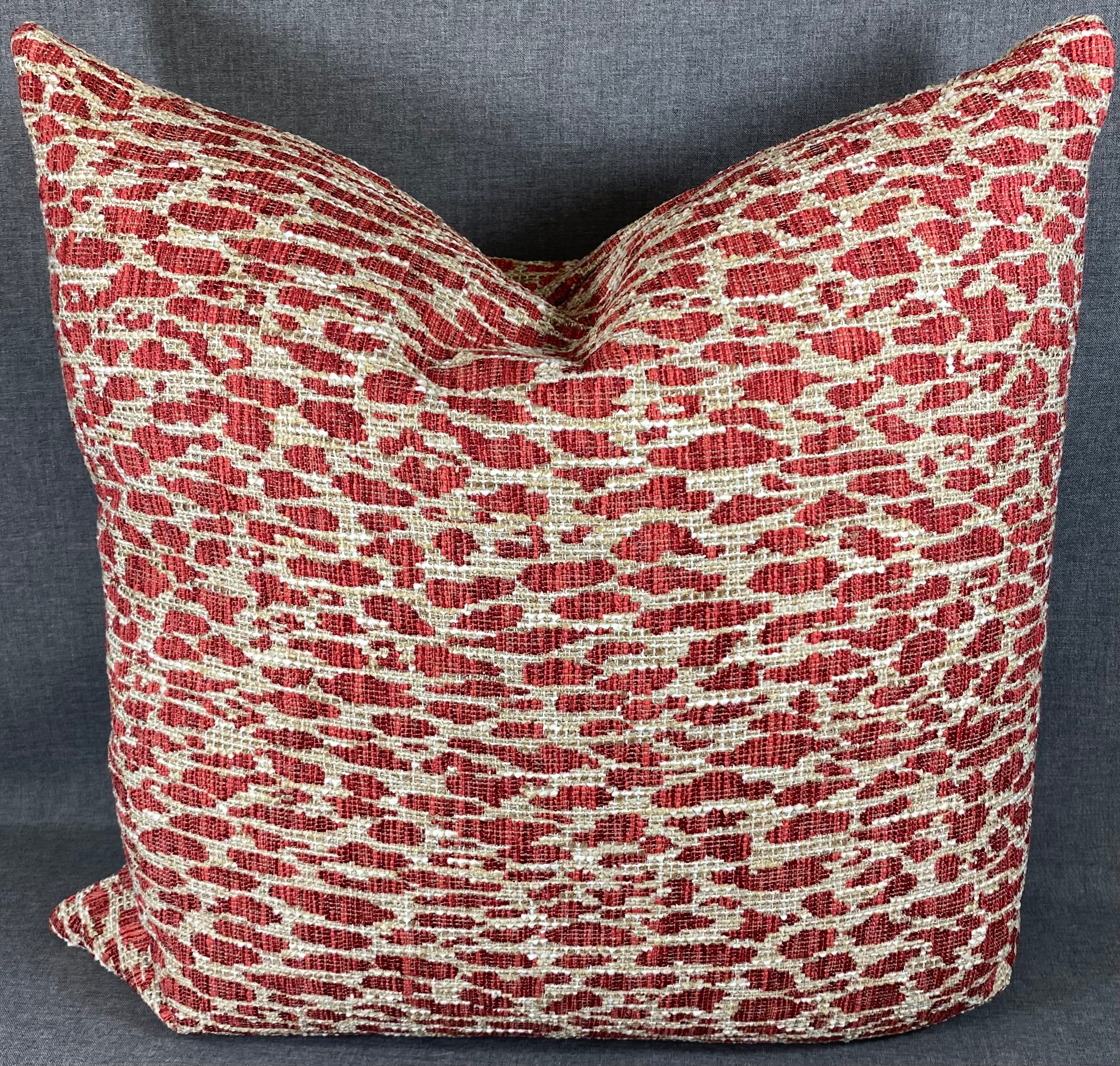 Luxury Pillow - 24" x 24"- Bengal Spice