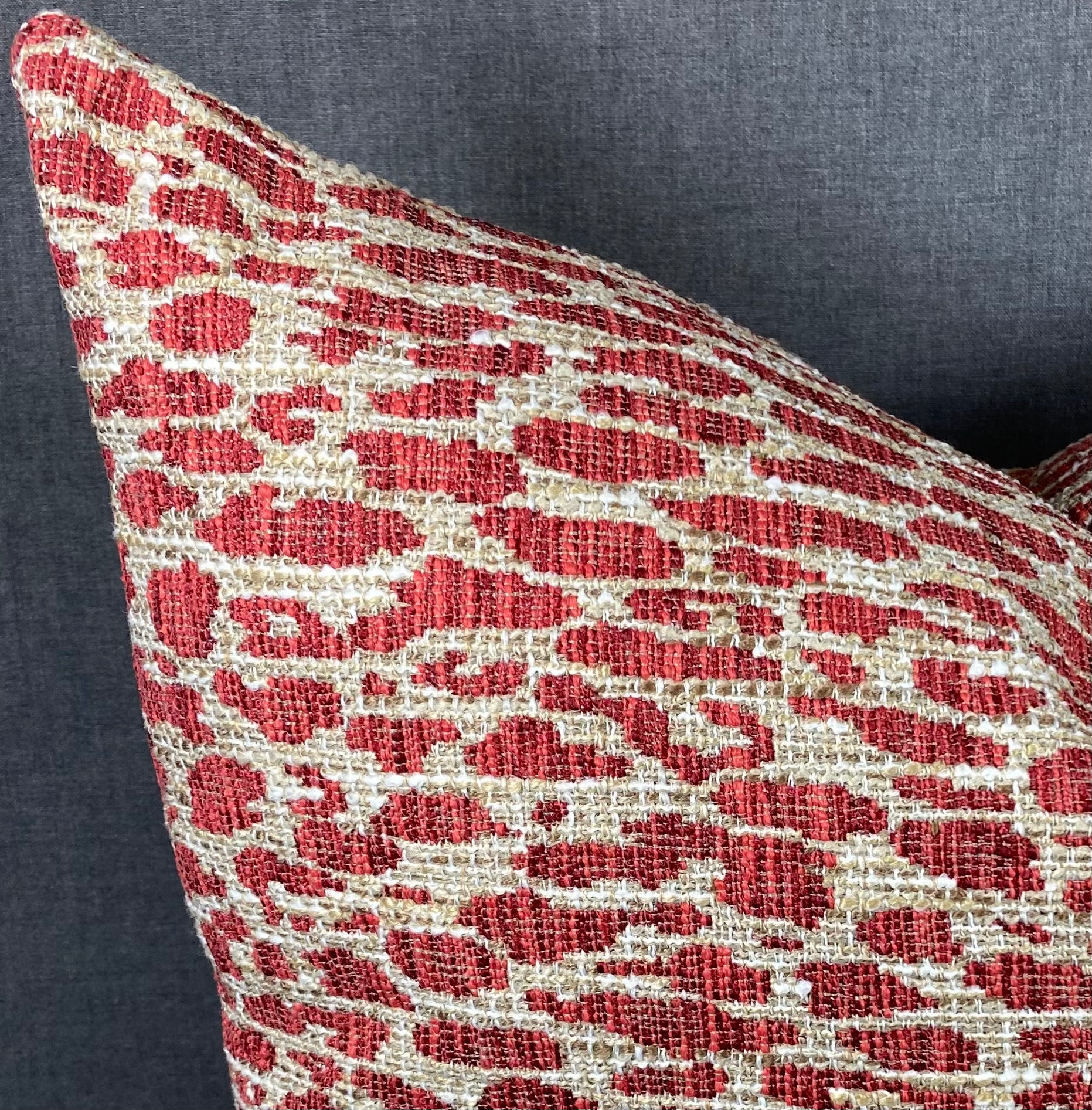 Luxury Pillow - 24" x 24"- Bengal Spice