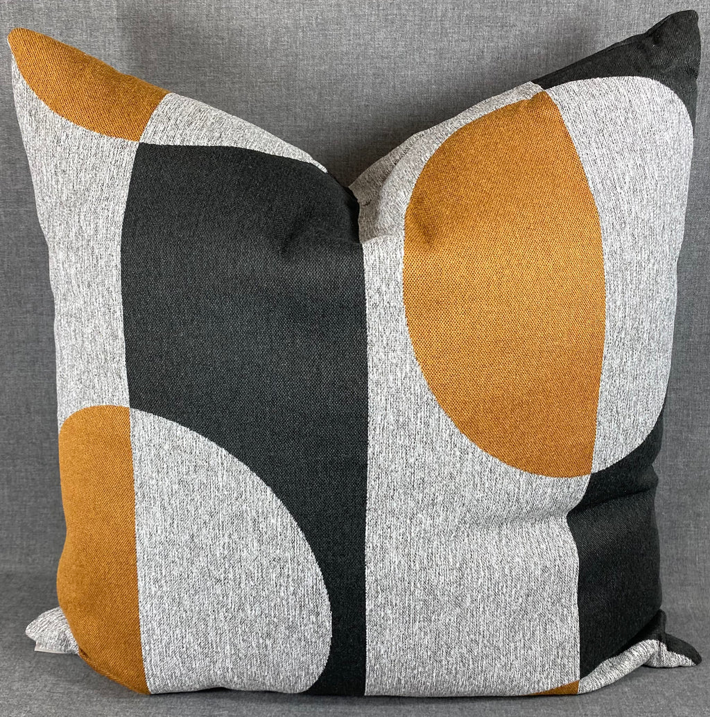 Luxury Pillow -  24" x 24" - Phases  Cognac
