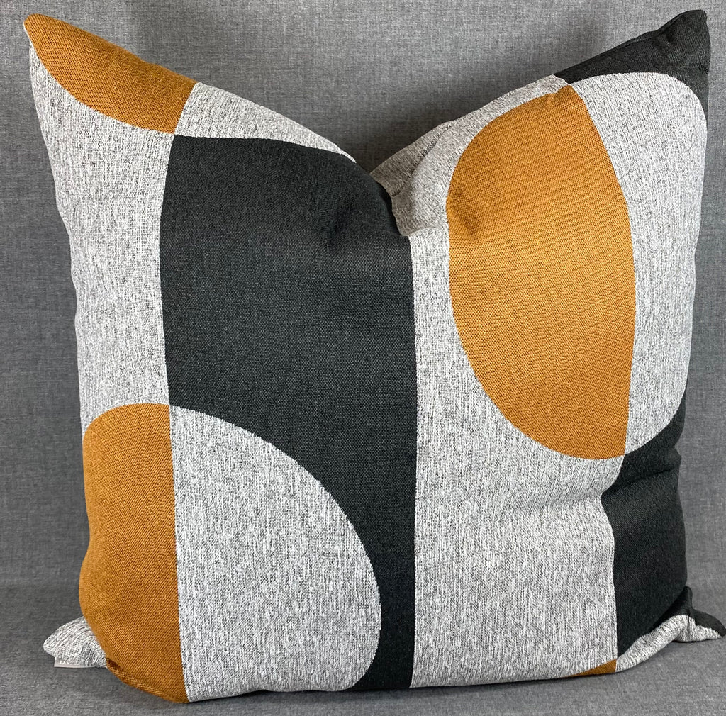 Luxury Pillow -  24" x 24" - Phases  Cognac