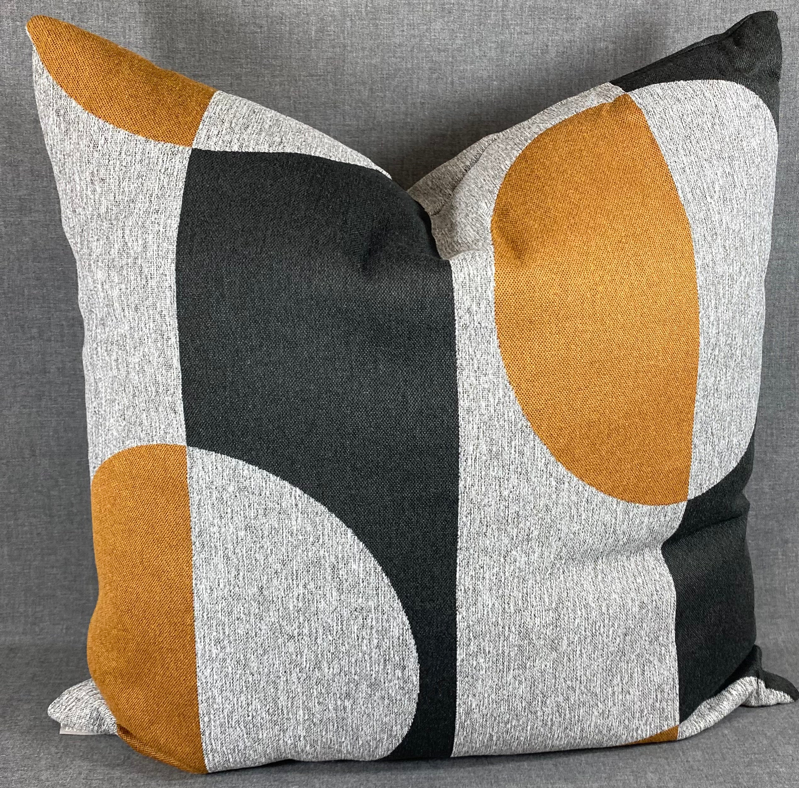 Luxury Pillow -  24" x 24" - Phases  Cognac