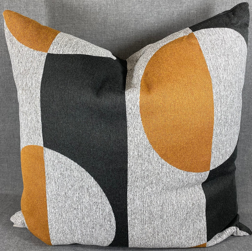 Luxury Pillow -  24" x 24" - Phases  Cognac