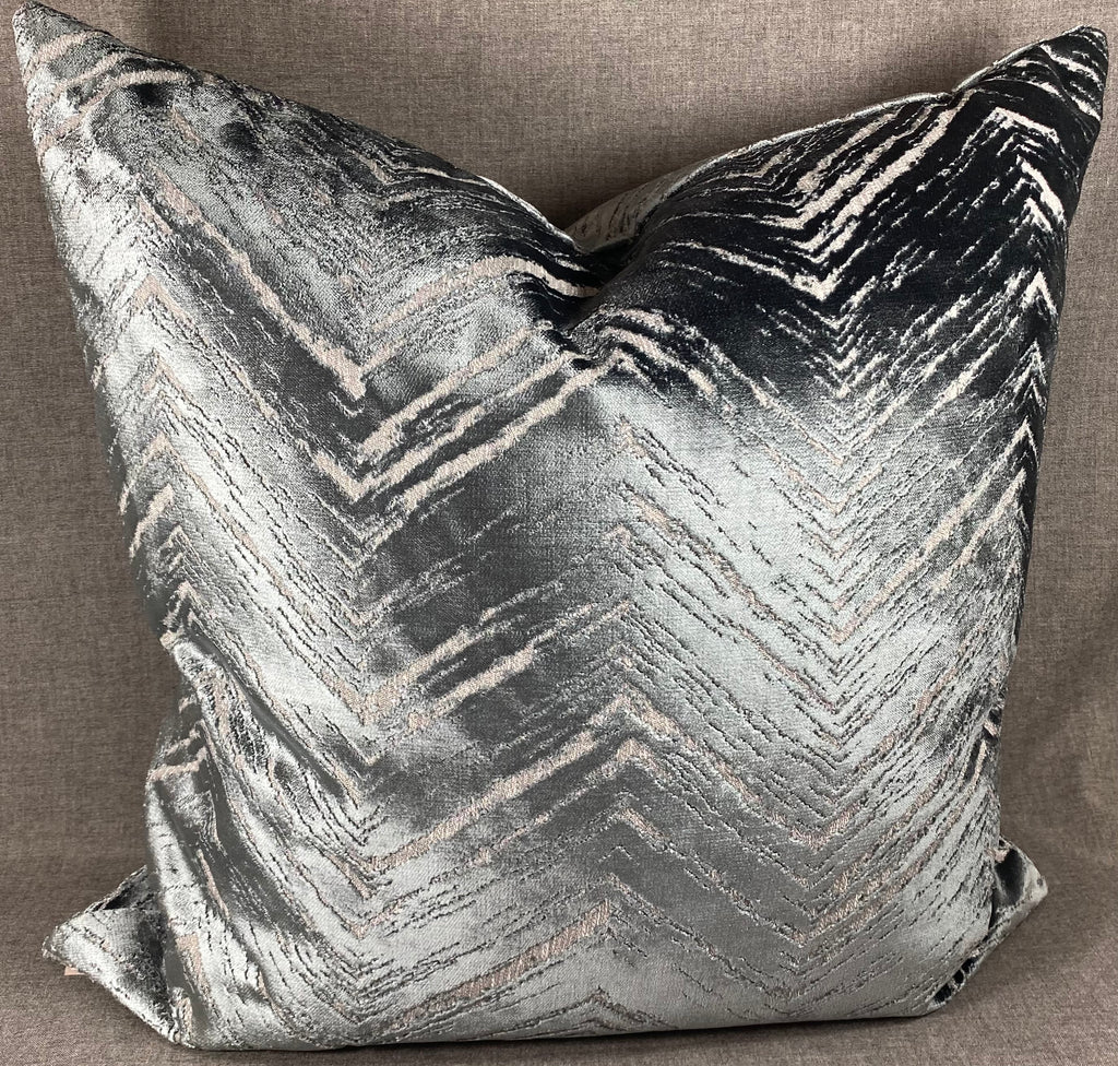 Luxury Pillow -  24" x 24" -  Zermatt Blue