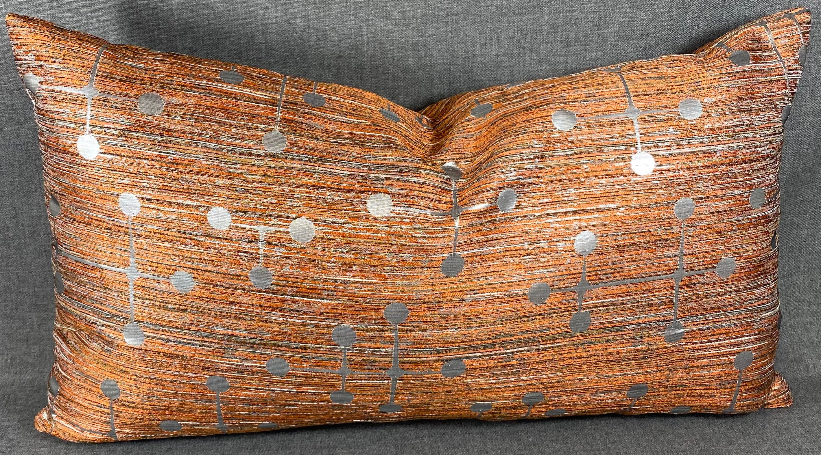 Luxury Lumbar Pillow - 24” x 14”- Morse Copper