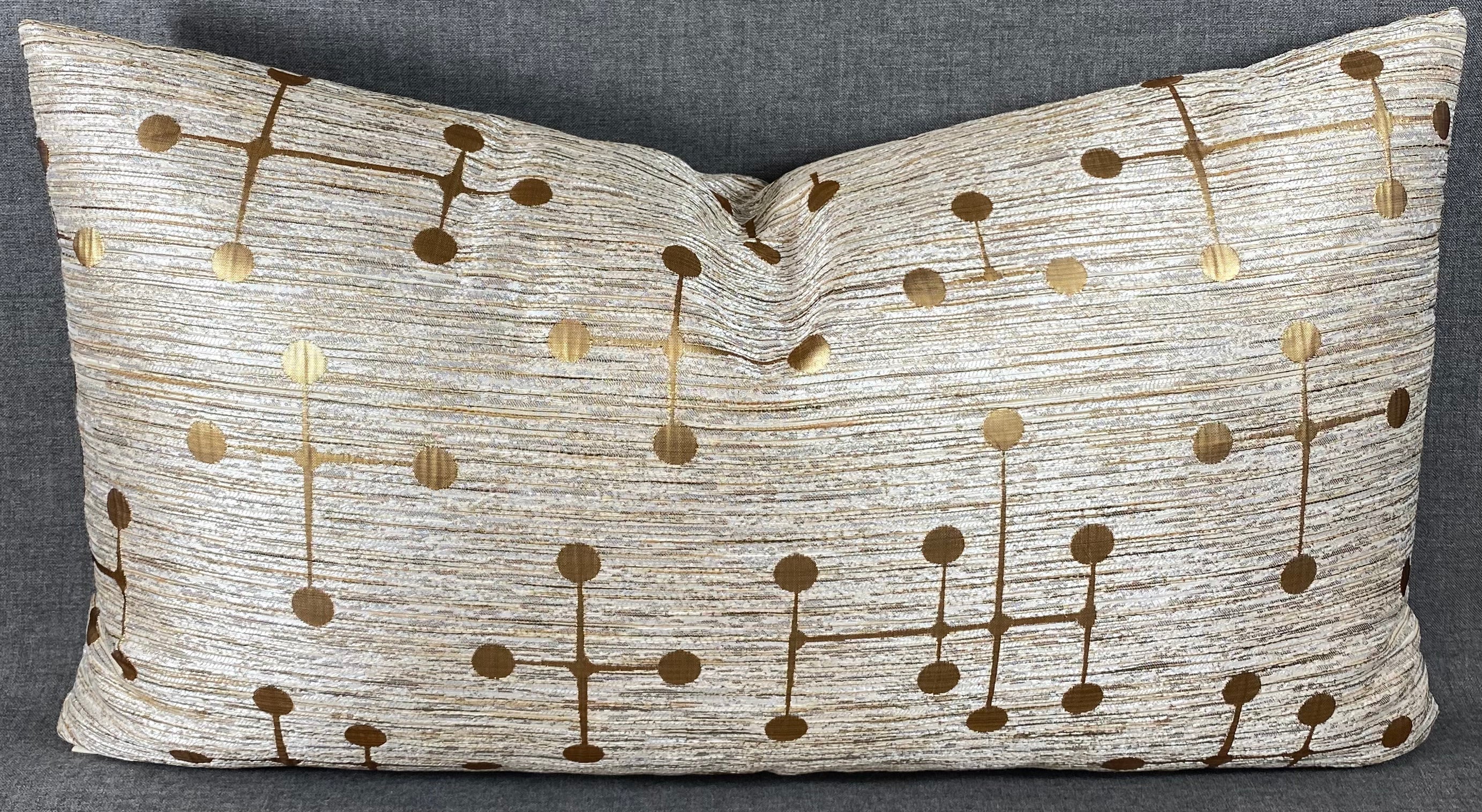 Luxury Lumbar Pillow - 24" x 14" - Morse Gold