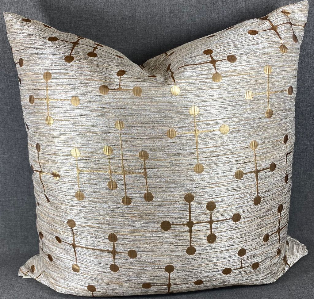 Luxury Pillow - 24" x 24" - Morse Gold