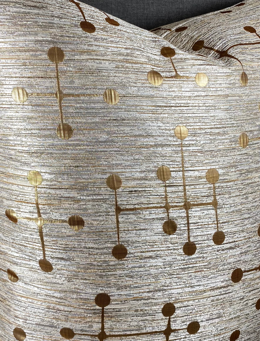 Luxury Pillow - 24" x 24" - Morse Gold