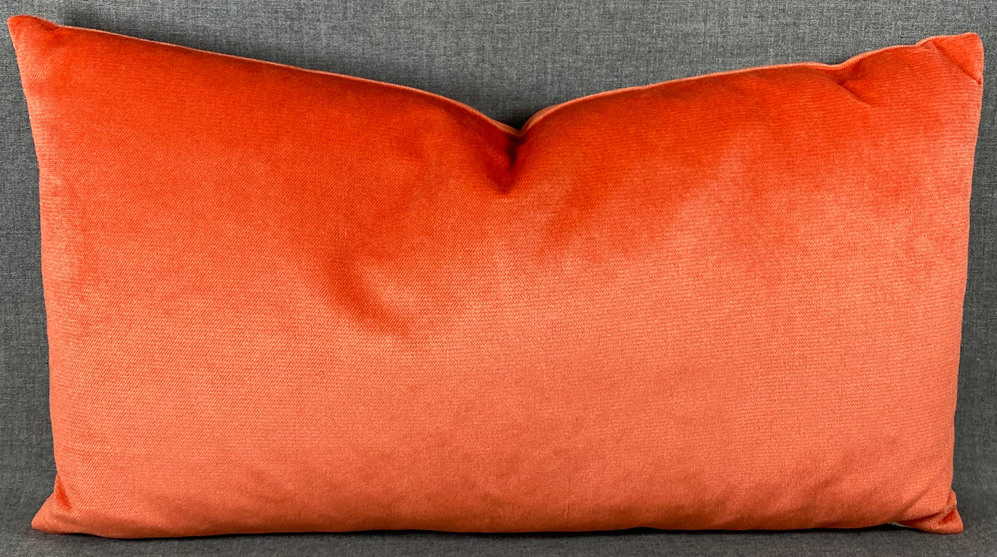 Luxury Lumbar Pillow - 24" x 14" - Belvedere Mango