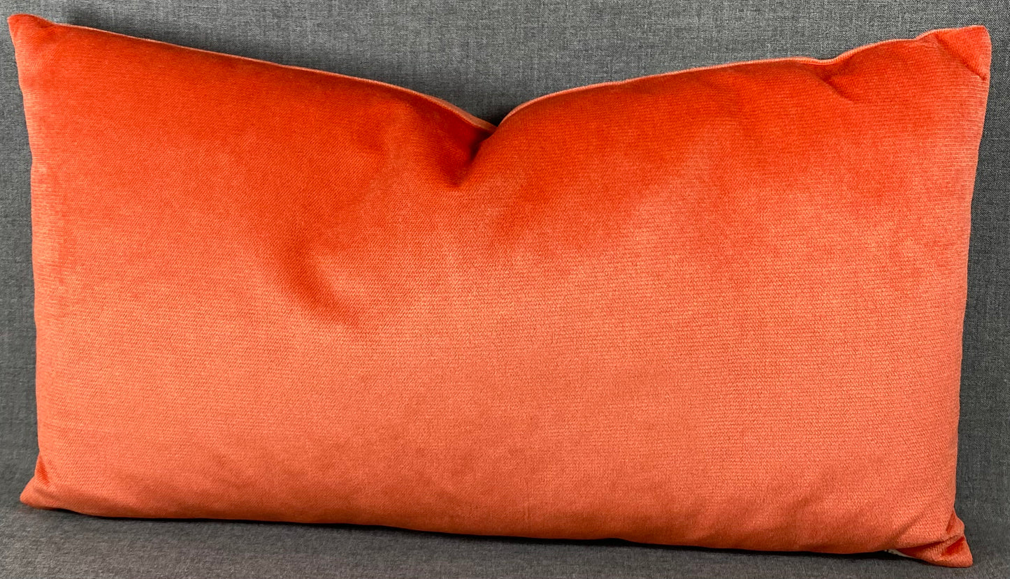 Luxury Lumbar Pillow - 24" x 14" - Belvedere Mango