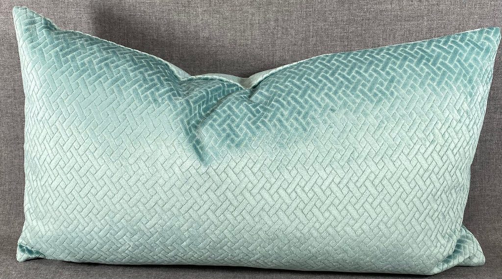 Luxury Lumbar Pillow - 24" x 14" - Flex Teal