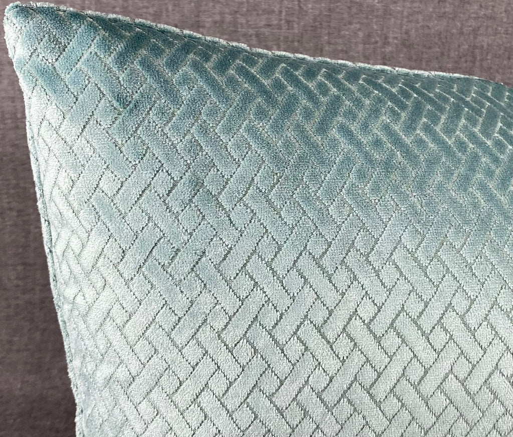 Luxury Lumbar Pillow - 24" x 14" - Flex Teal