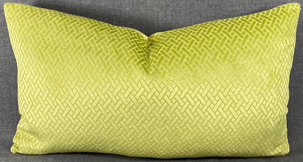 Luxury Lumbar Pillow - 24" x 14" - Flex Green