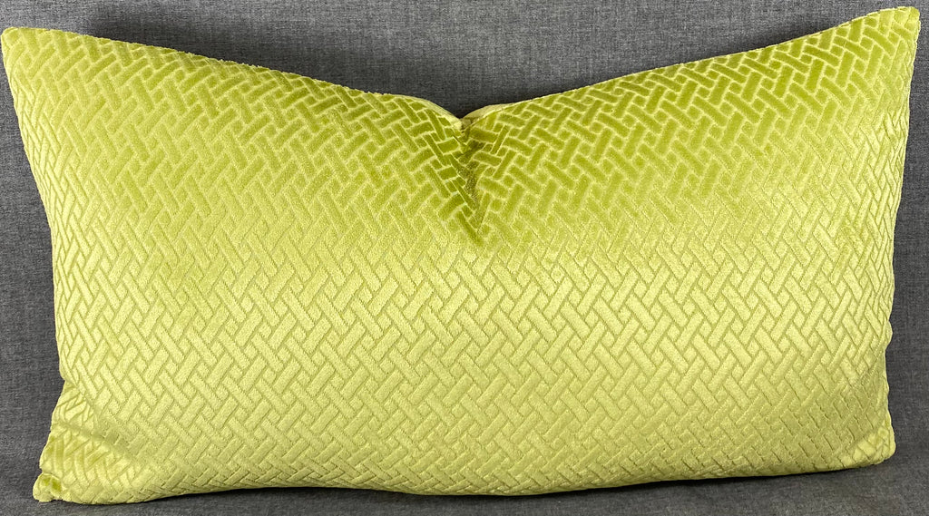 Luxury Lumbar Pillow - 24" x 14" - Flex Green