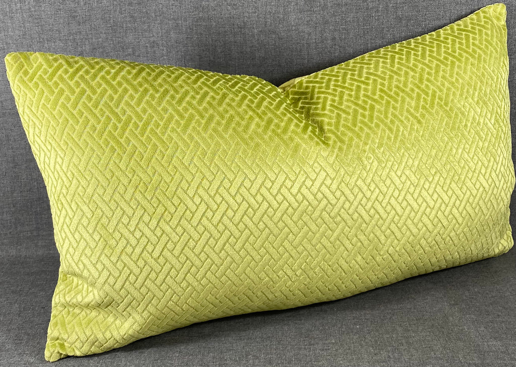 Luxury Lumbar Pillow - 24" x 14" - Flex Green