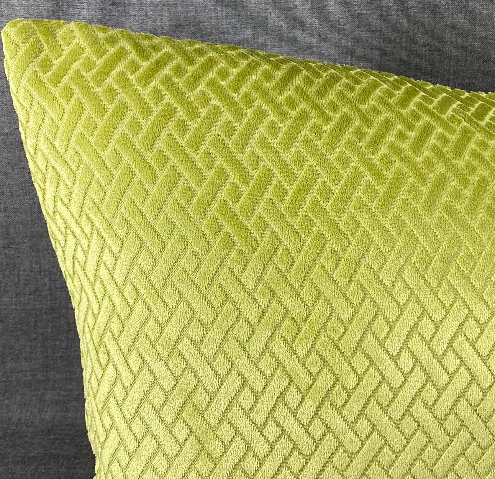 Luxury Lumbar Pillow - 24" x 14" - Flex Green