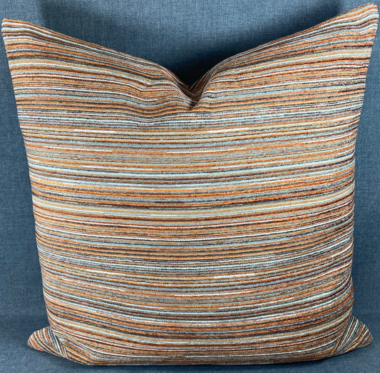 Custom Luxury Pillow - 22" x 22" - Formations-Spice