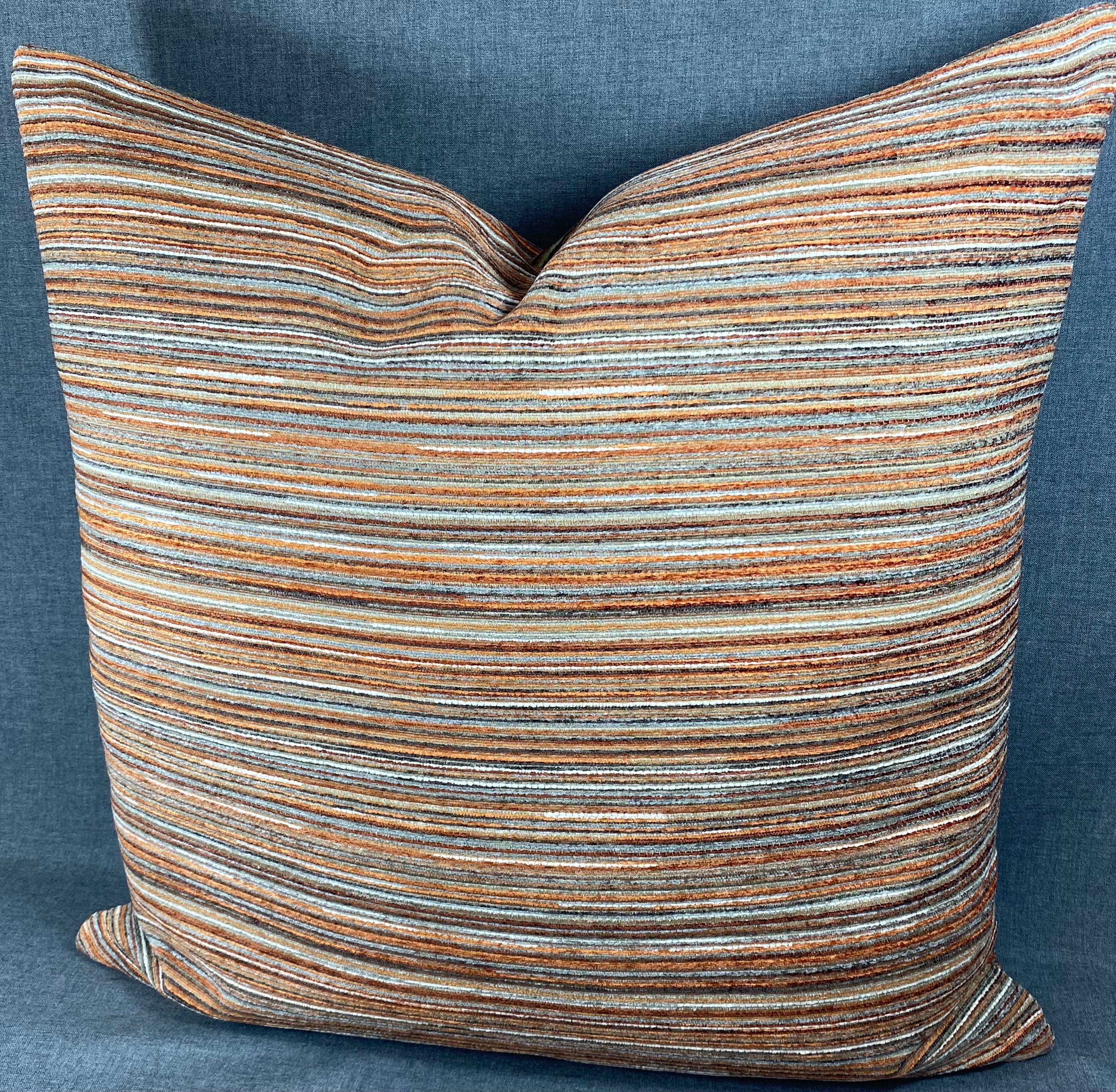 Custom Luxury Pillow - 22" x 22" - Formations Spice