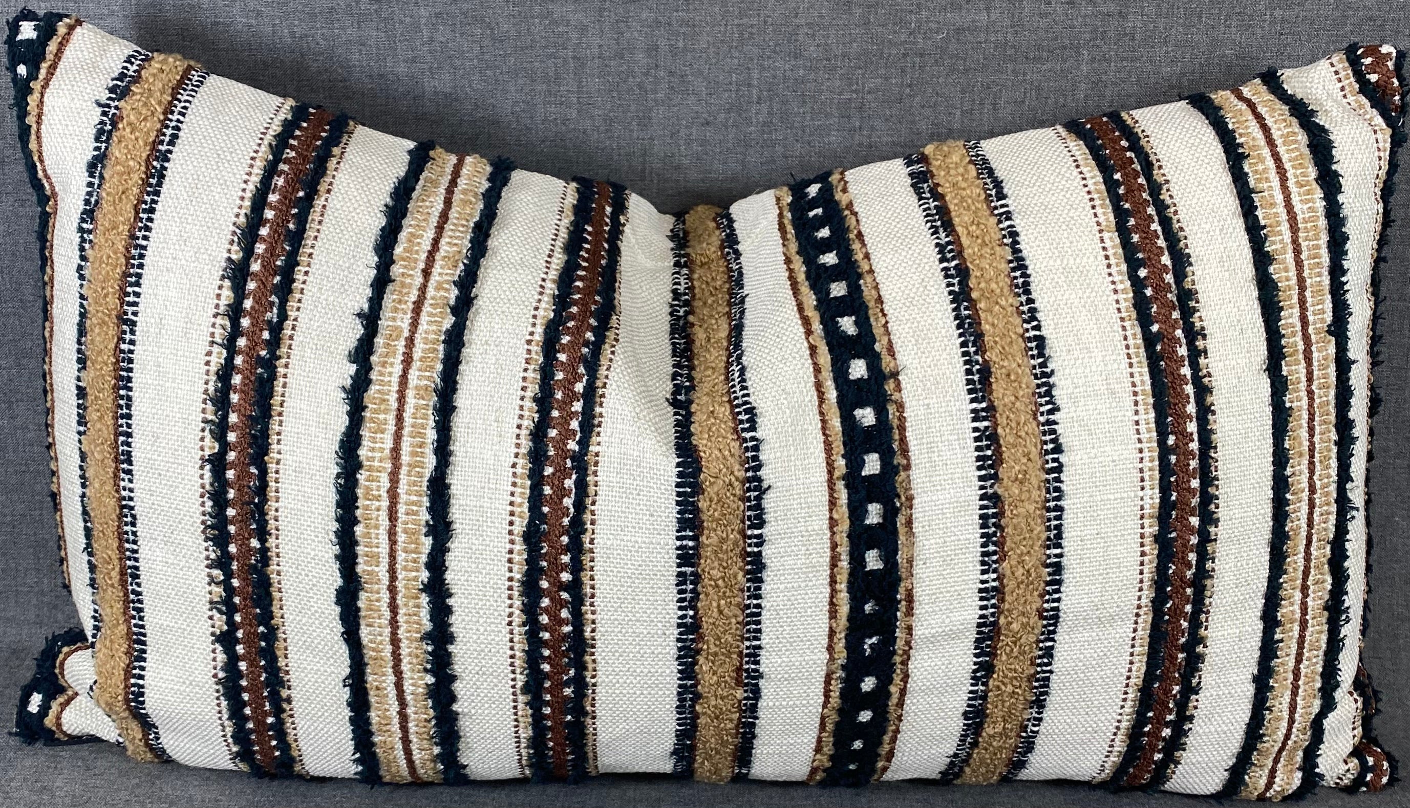 Luxury Lumbar Pillow - 24" x 14"- Zoie Umber