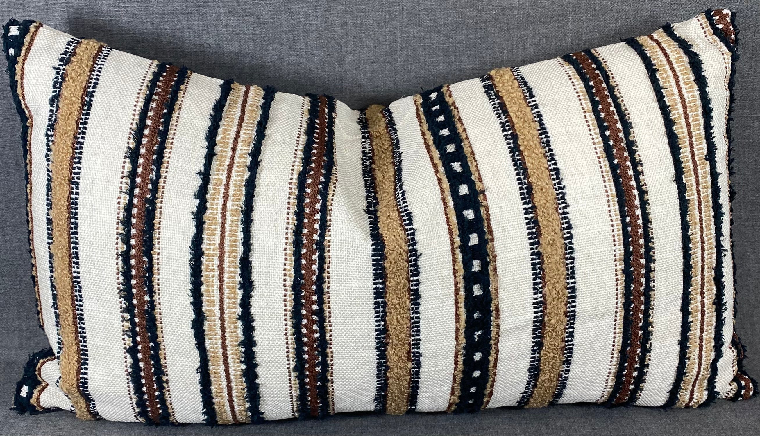 Luxury Lumbar Pillow - 24" x 14"- Zoie Umber