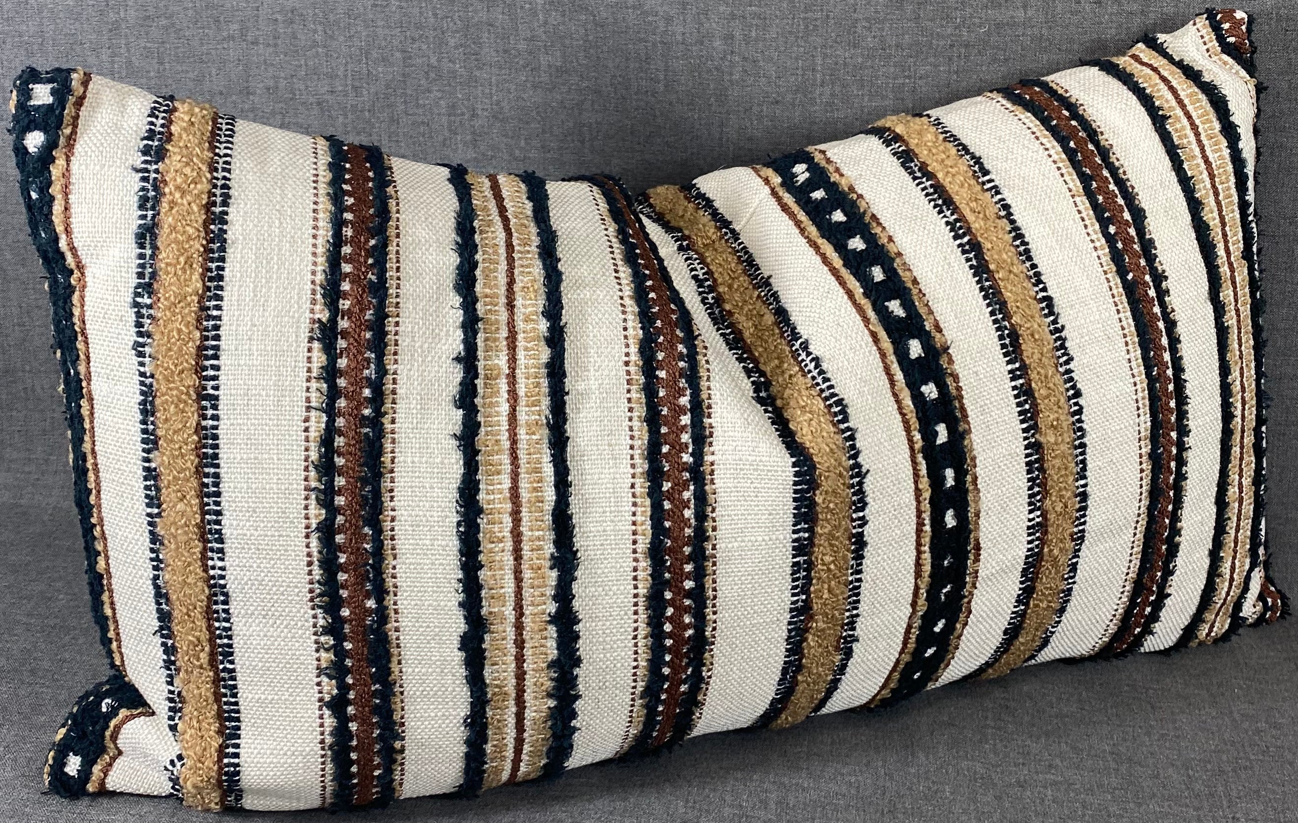 Luxury Lumbar Pillow - 24" x 14"- Zoie Umber