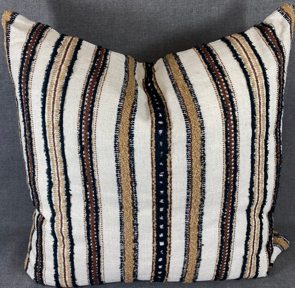 Luxury Pillow -  24" x 24" -  Zoie Umber