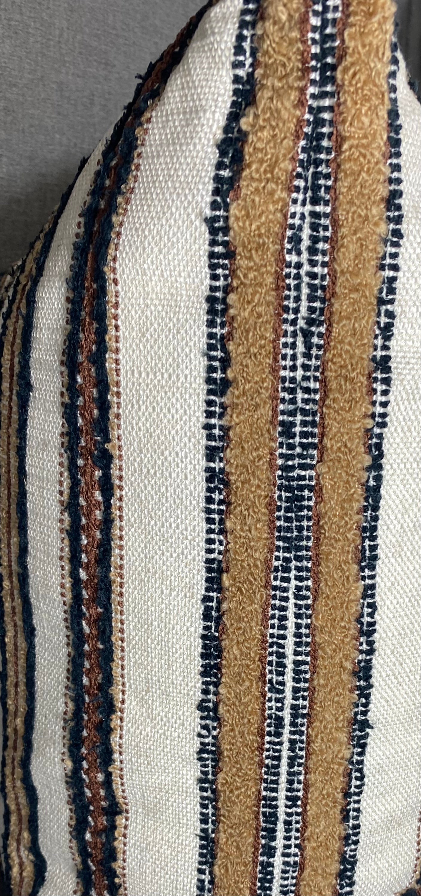 Luxury Pillow -  24" x 24" -  Zoie Umber