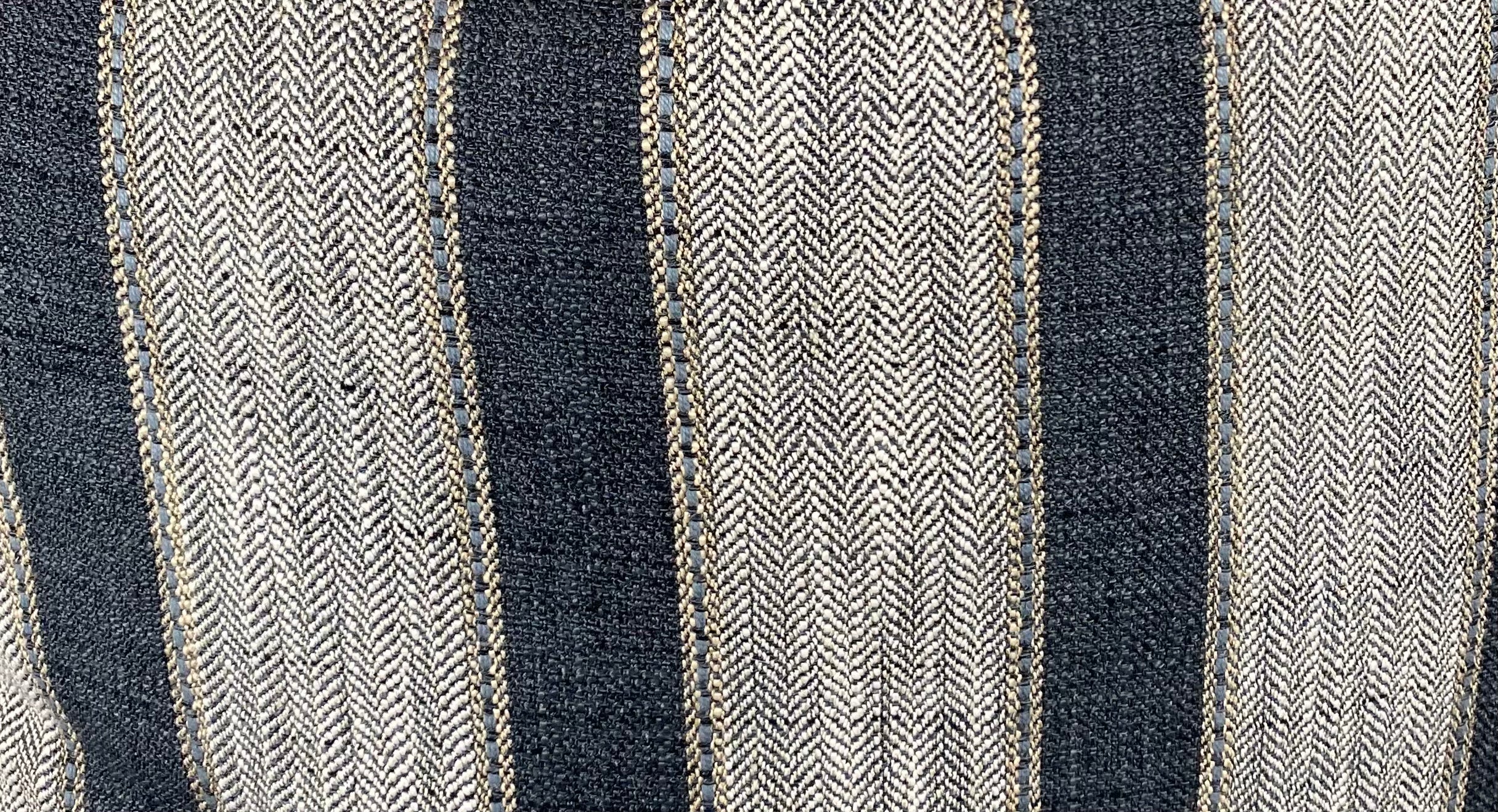 Luxury Pillow -  24" x 24" -  Natural Weave Charcoal