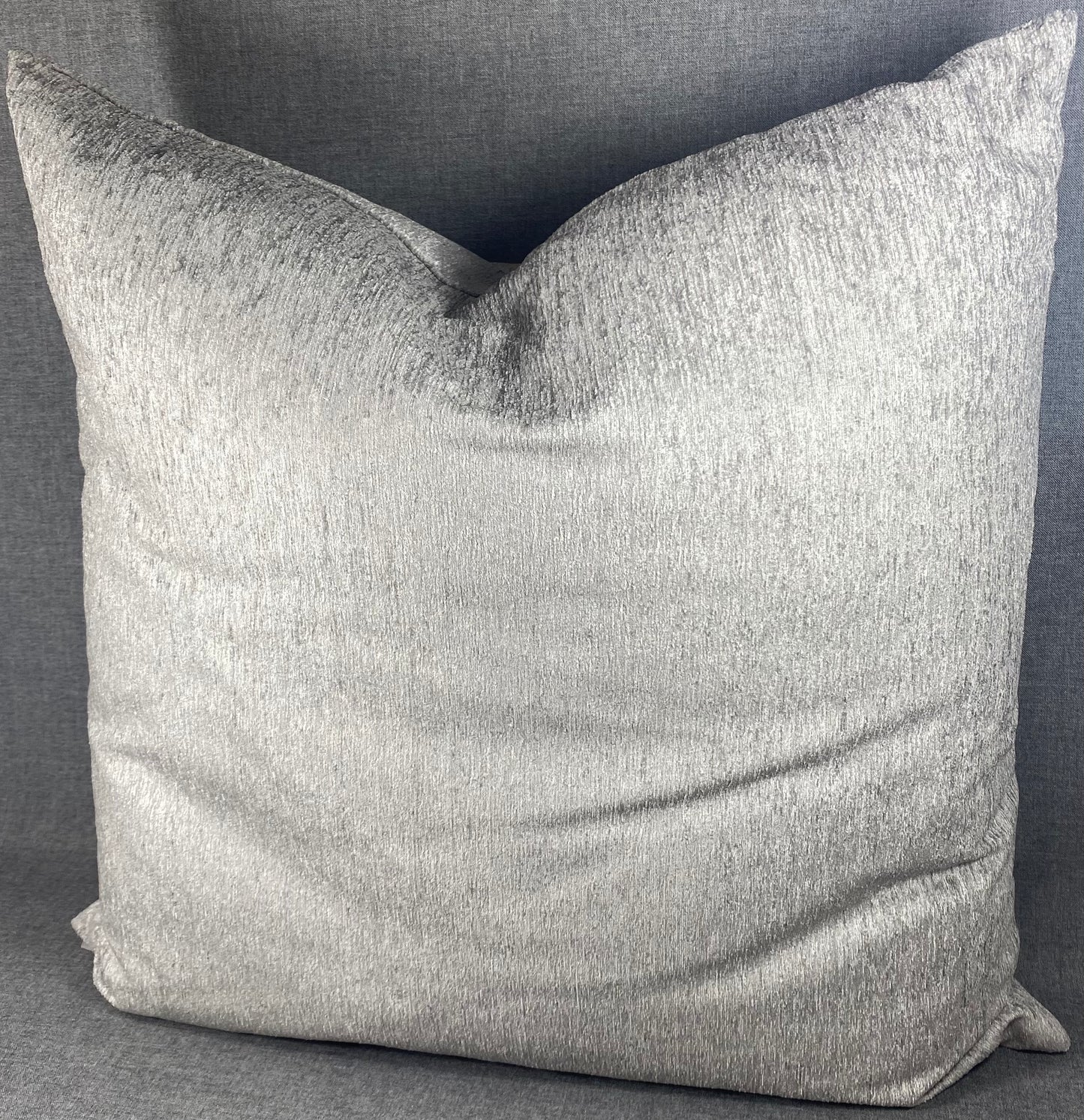 Luxury Pillow -  24" x 24" -  Empress Casandra - Grey