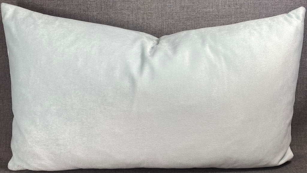 Luxury Lumbar Pillow - 24" x 14" - Belvedere Mist