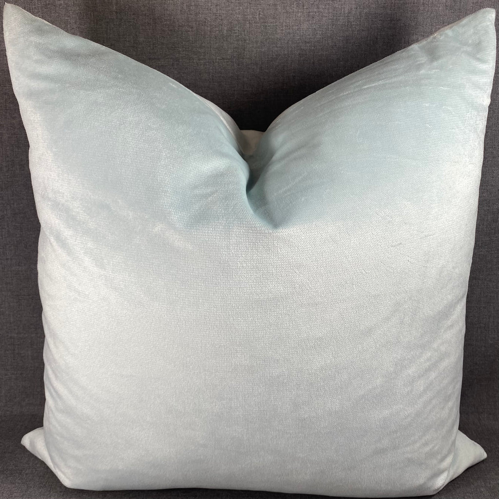 Luxury Pillow – 24" × 24" – Belvedere Mist