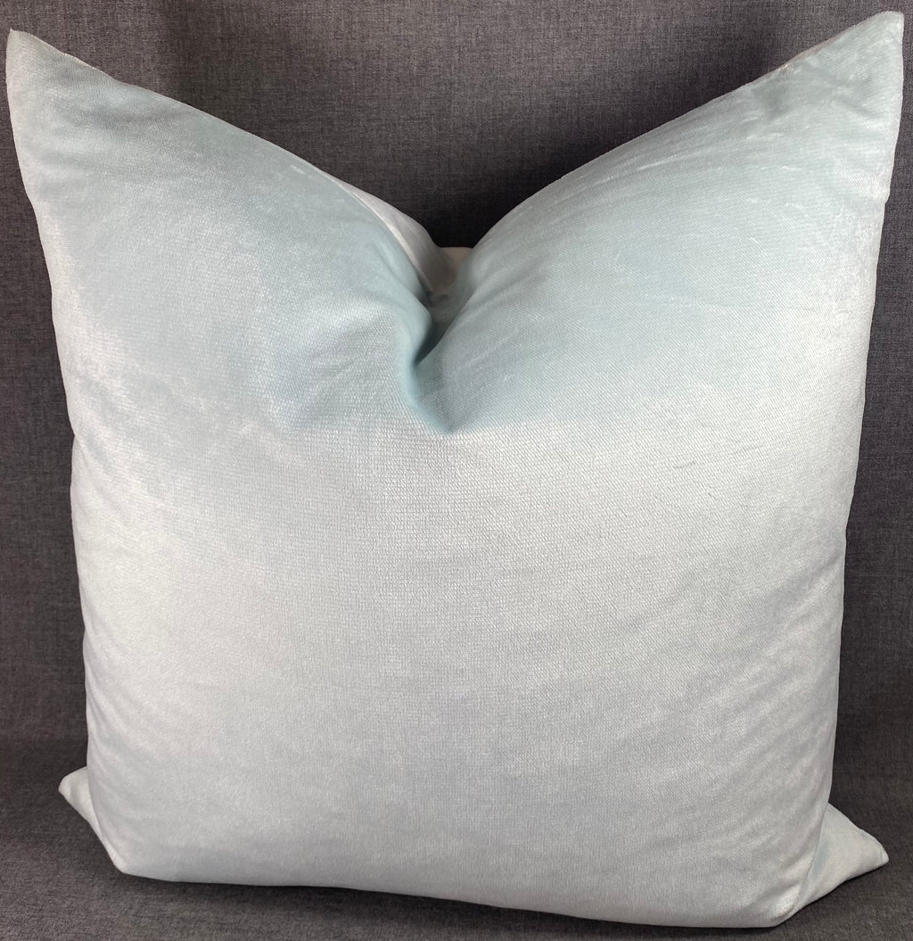 Luxury Pillow – 24" × 24" – Belvedere Mist