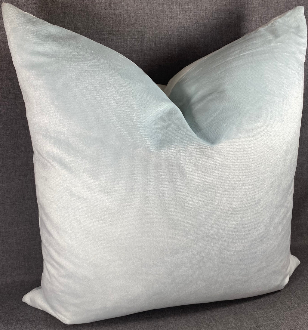 Luxury Pillow – 24" × 24" – Belvedere Mist