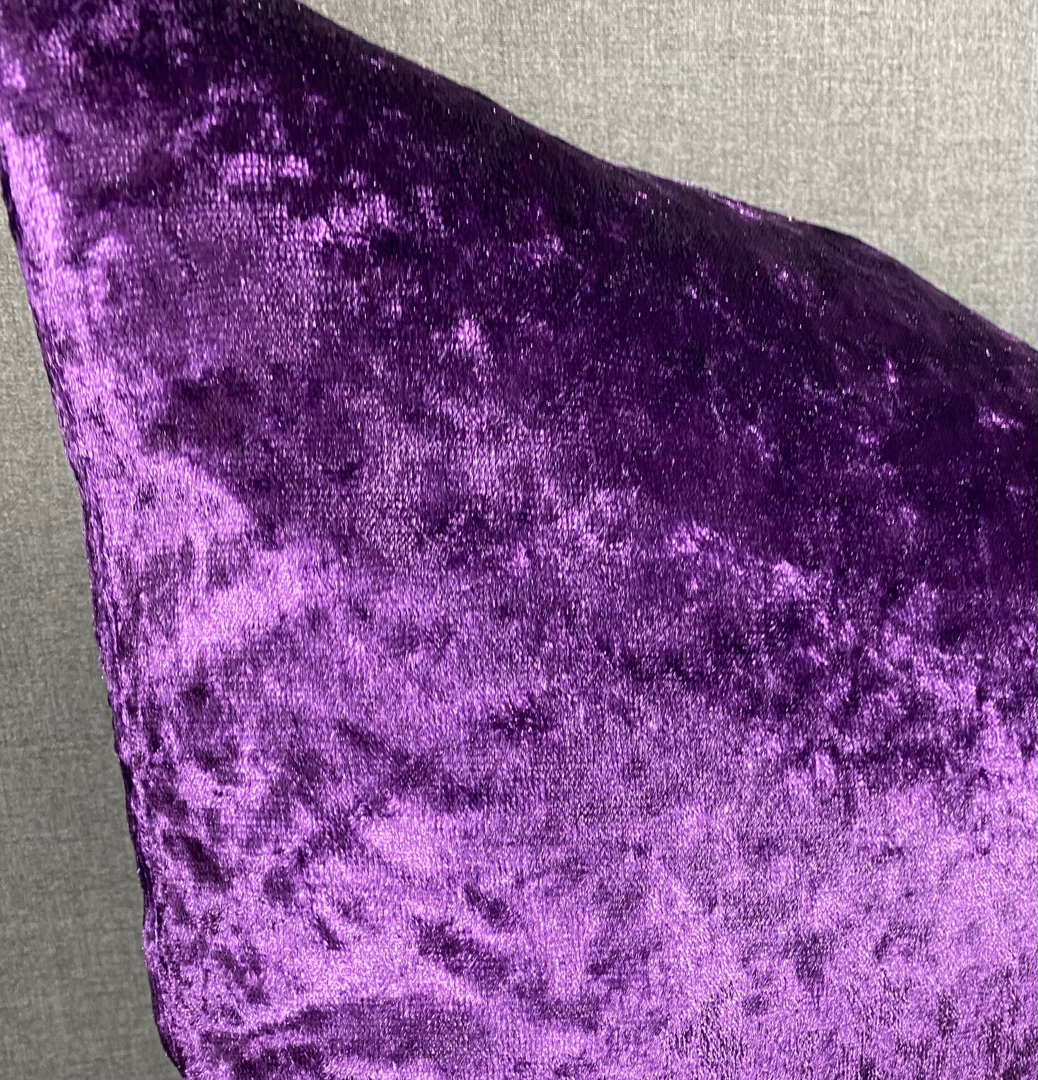 Luxury Lumbar Pillow – 24" × 14" – Plum Crazy Purple