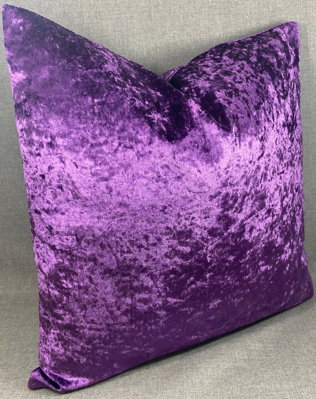 Luxury Pillow - 24" x 24" - Plum Crazy Purple