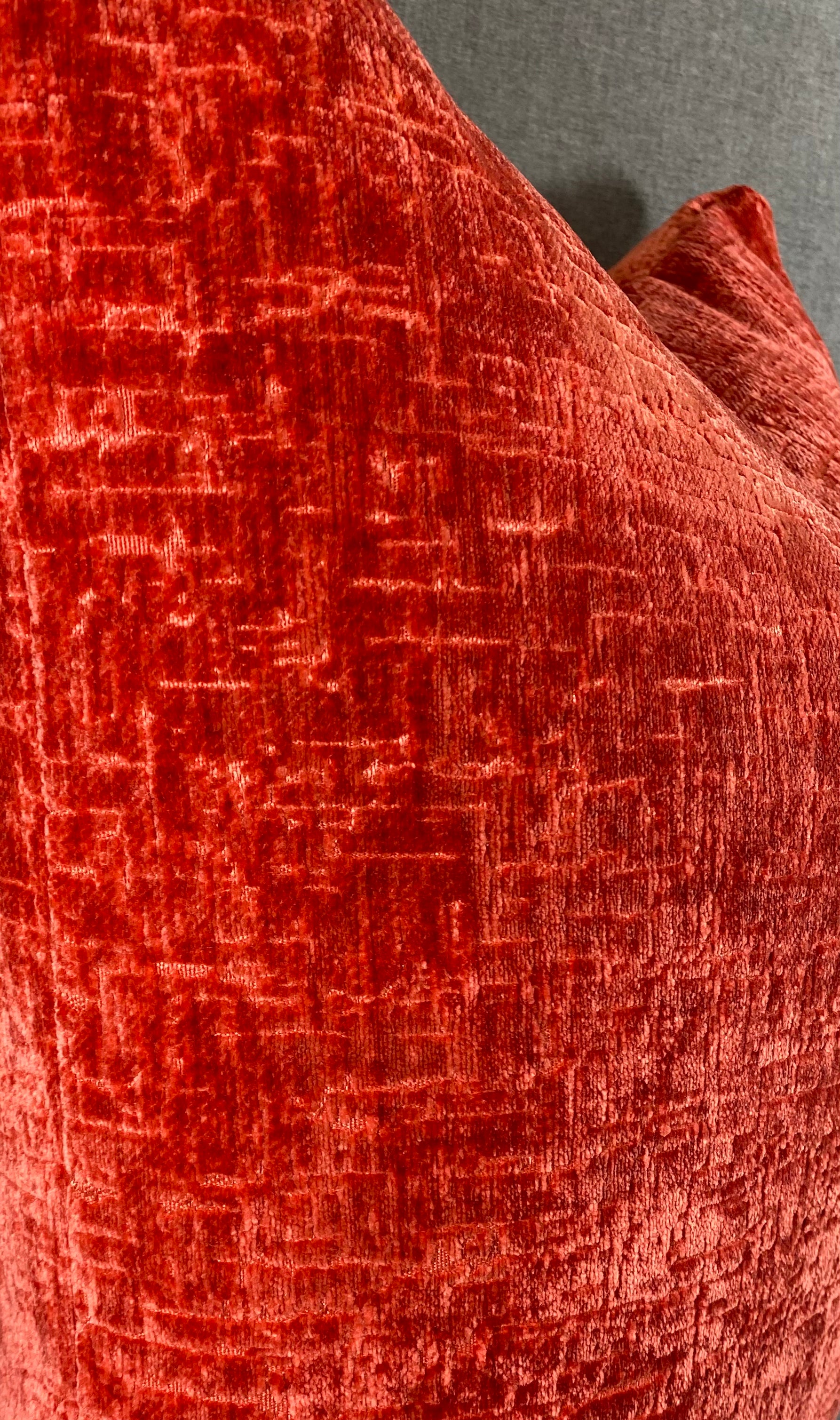 Luxury Pillow - 24" x 24"- Felicity Coral