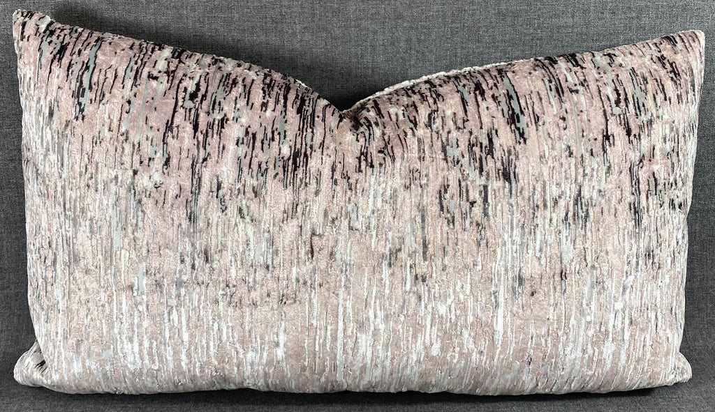 Luxury Lumbar Pillow - 24" x 14"- Yanbu Blush