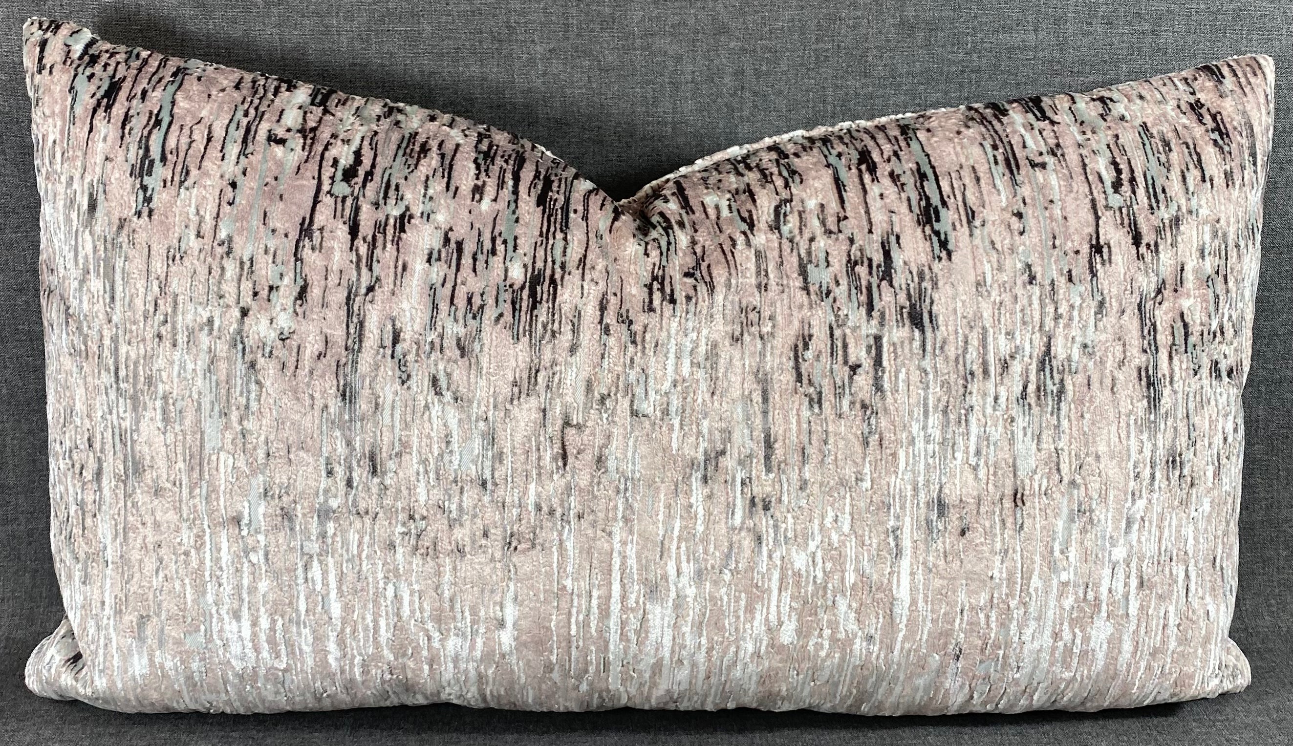 Luxury Lumbar Pillow - 24" x 14"- Yanbu Blush
