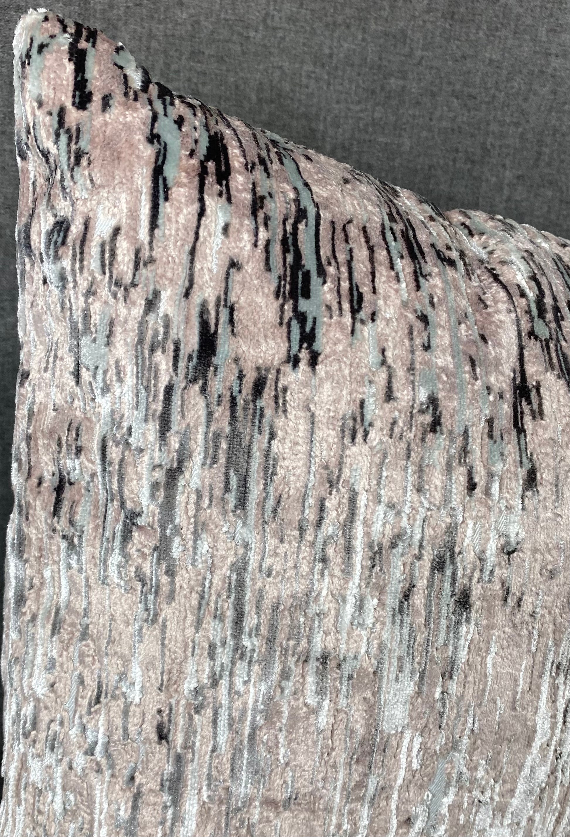 Luxury Lumbar Pillow - 24" x 14"- Yanbu Blush