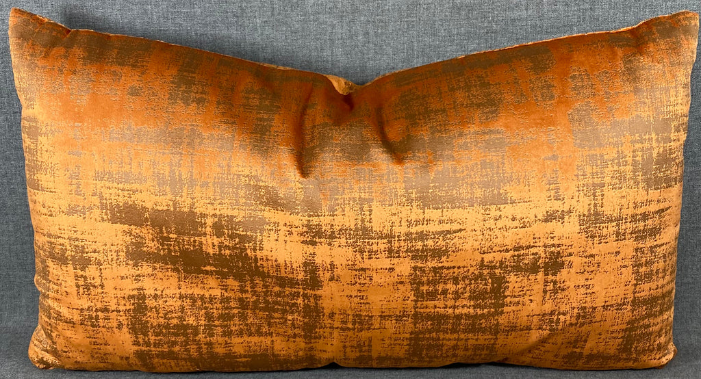 Luxury Lumbar Pillow - 24" x 14"- Fresco Saffron