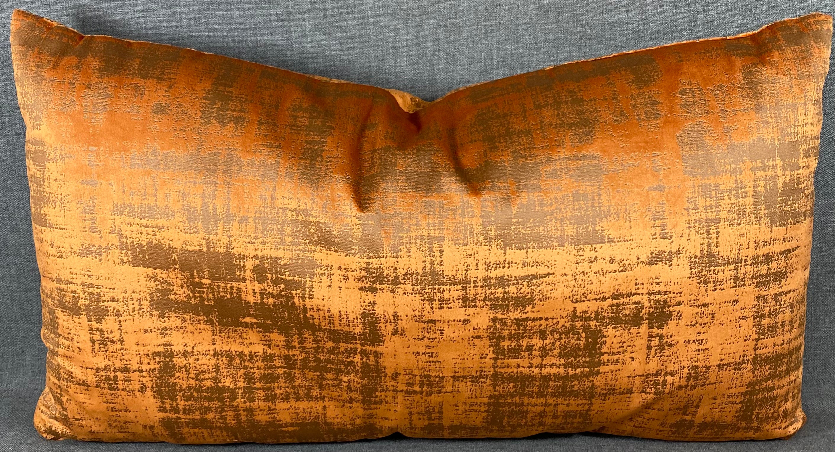 Luxury Lumbar Pillow - 24" x 14" - Fresco Saffron
