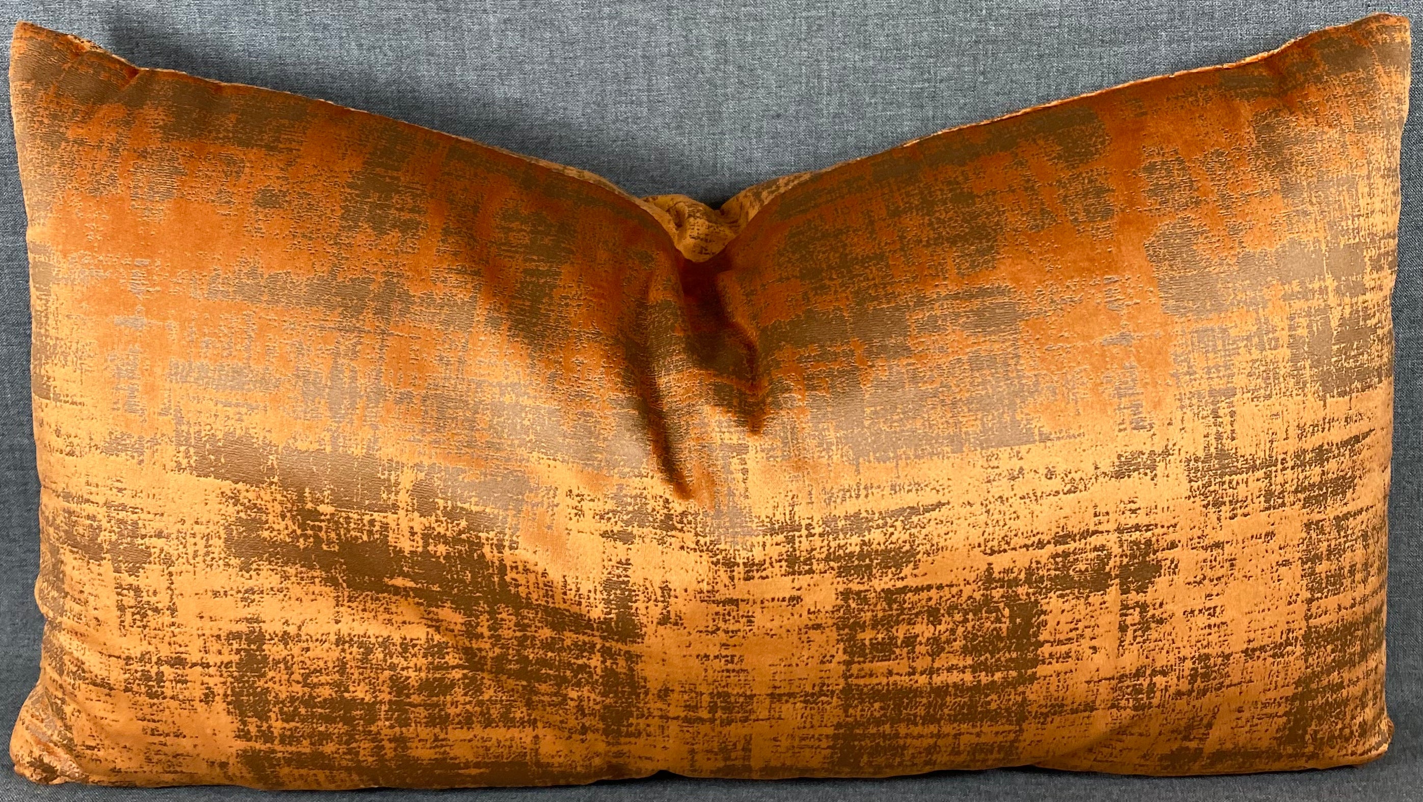 Luxury Lumbar Pillow - 24" x 14" - Fresco Saffron