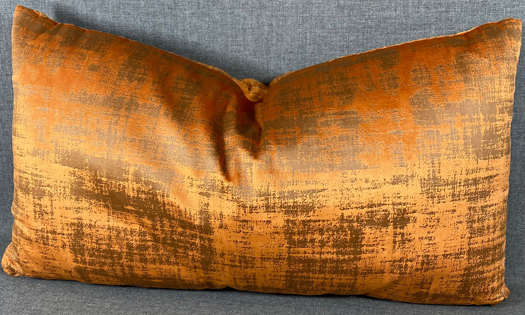 Luxury Lumbar Pillow - 24" x 14"- Fresco Saffron