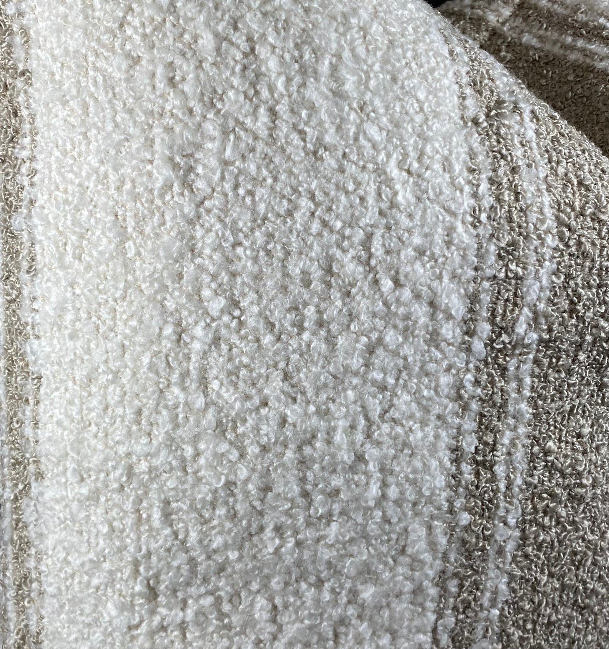 Luxury Square Pillow - 24" x 24" - Mackinac- Truffle